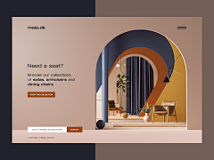 幾何抽象與清潔色彩 構建形式工廠v2的3D網頁設計體驗