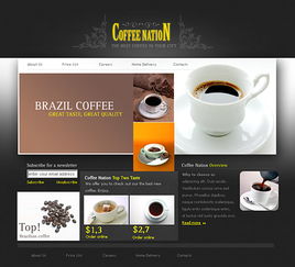 歐美食品類網(wǎng)站界面設(shè)計(jì)欣賞